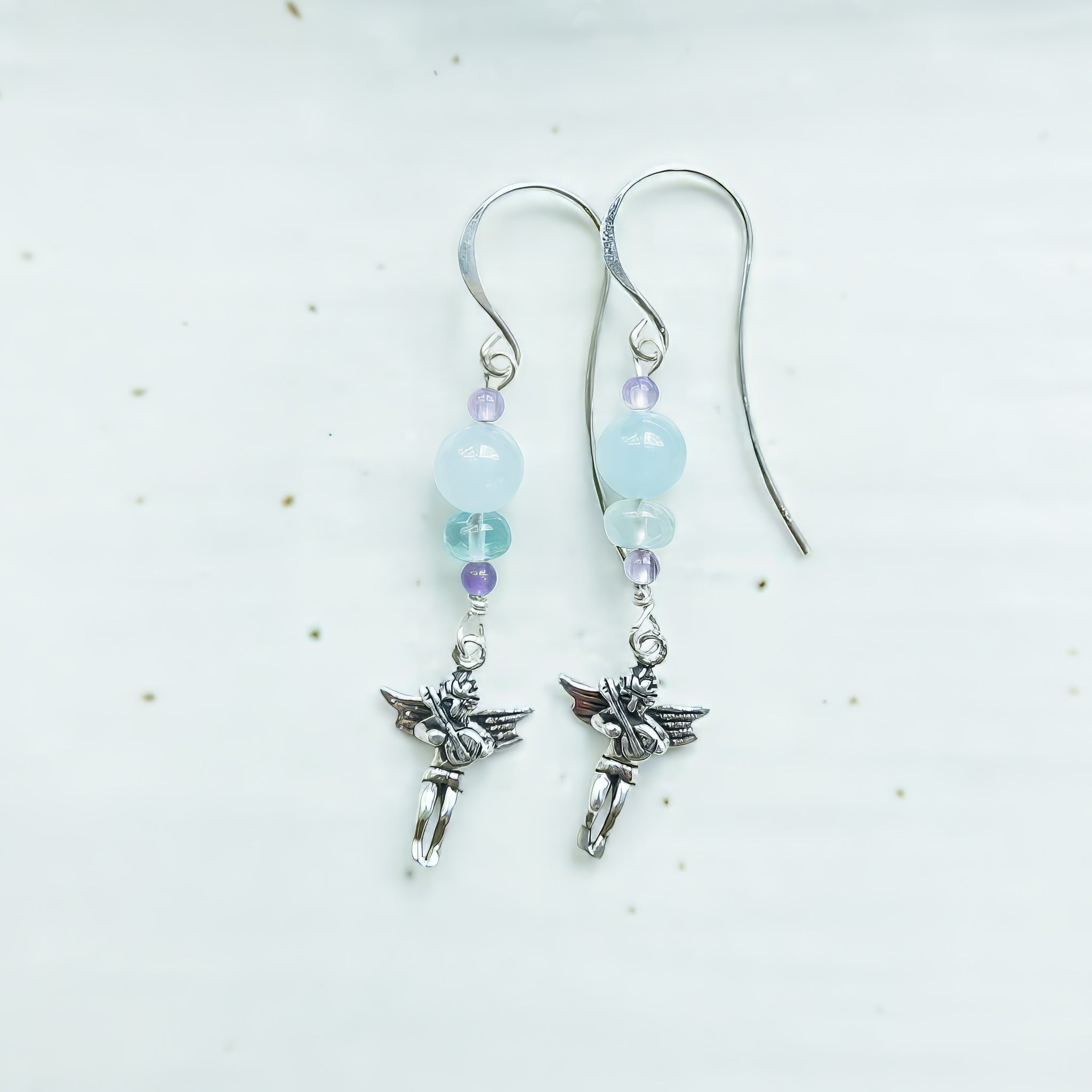 Angel of Serenity Drop Earrings