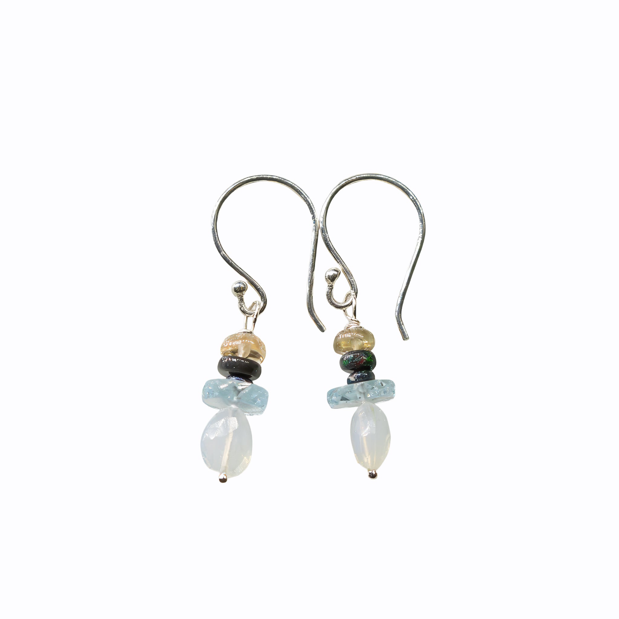 Celestial Opaline Drop Earrings