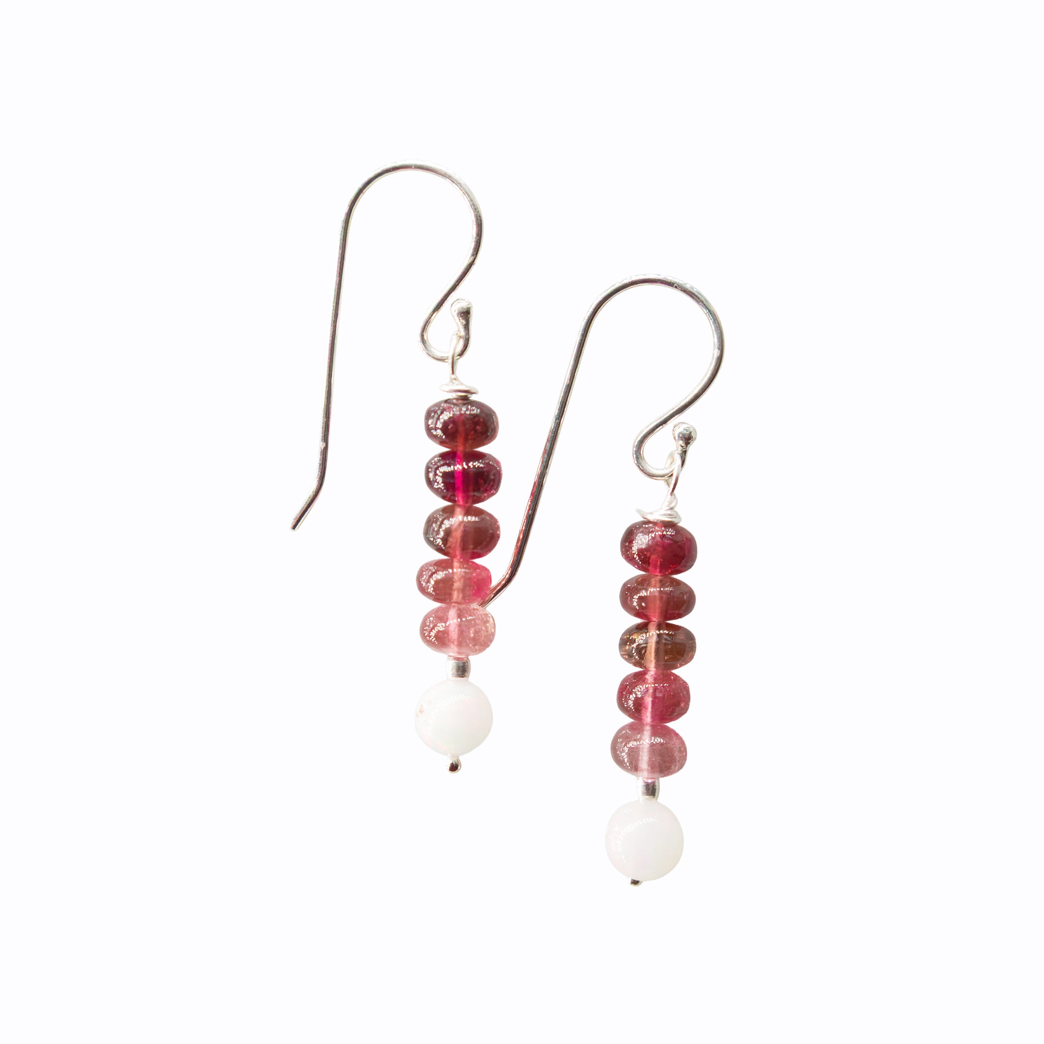 Rosé Opaline Drop Earrings