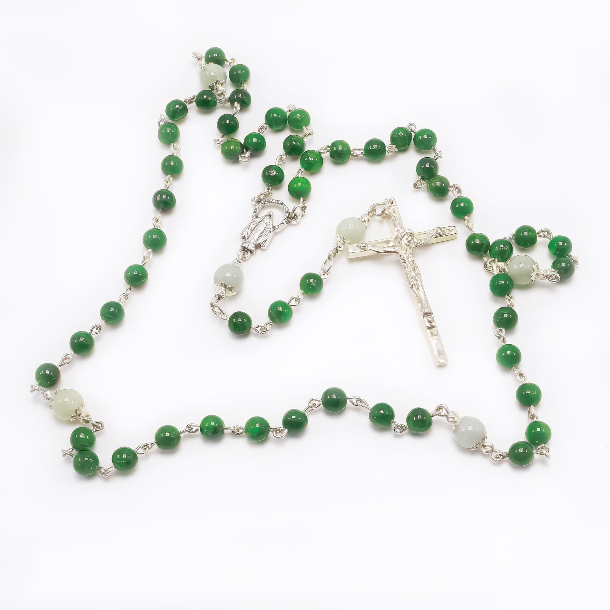 Sacred Green Grace Rosary