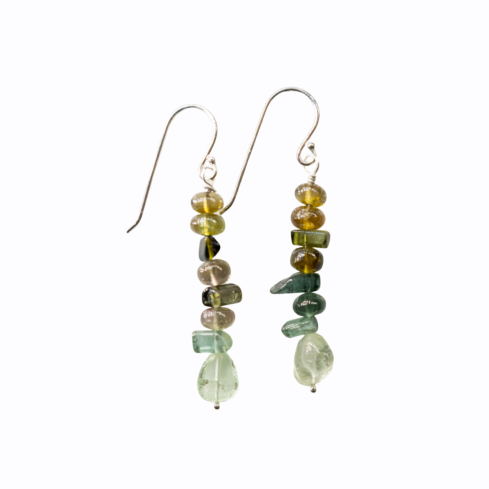 Forest Light Tsavorite & Tourmaline Drops